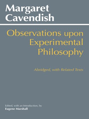 cover image of Observations upon Experimental Philosophy, Abridged